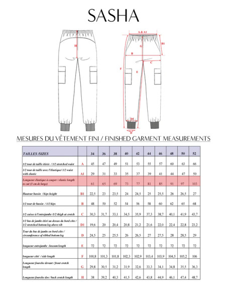 Joggingpatroon Sasha - Maison Fauve