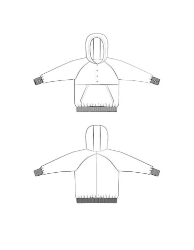 Adele sweater patroon - Maison Fauve