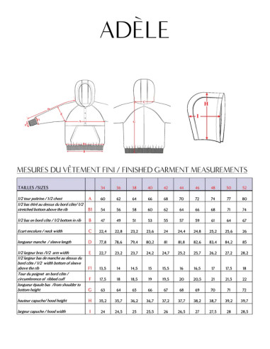 Adele sweater patroon - Maison Fauve
