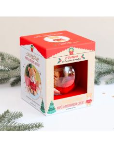 Gehaakte amigurumi kerstbal set - De beer