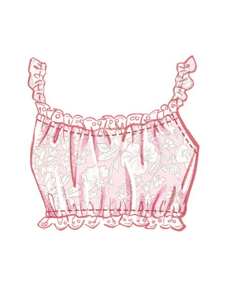 Patroon voor top en short - McCall's 8613