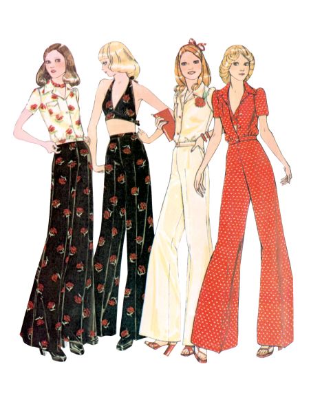 Blousepatroon, rugloos en broek - McCall's 8622