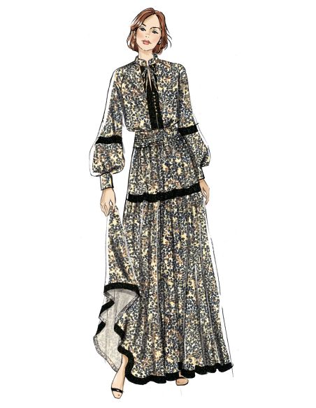 Bovenstuk patroon - Vogue 2127