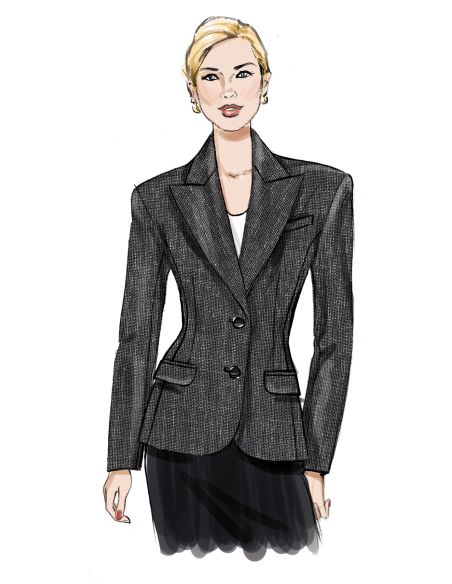 Jas patroon - Vogue 2136