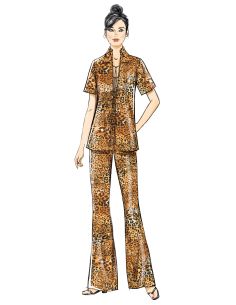 Patroon van tuniek - Vogue 2140 2