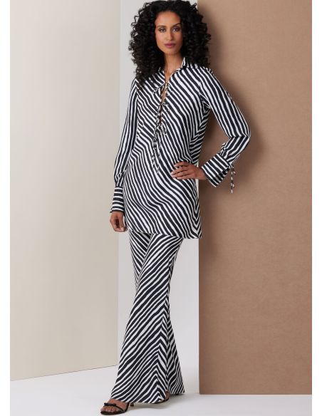 Patroon van tuniek - Vogue 2140