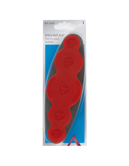 Gereedschap voor het bekleden van knopen