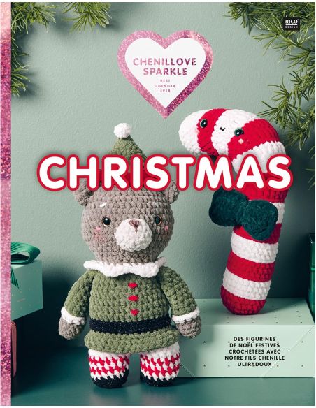 Chenillove Kerstboekje Rico Design