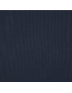 Fijn geribbelde katoenen jersey stof - Navy 2