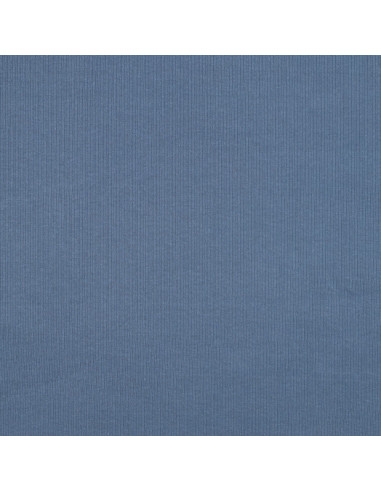 Fijn geribbelde katoenen jersey stof - Jeans