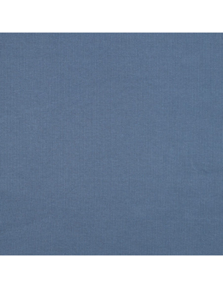 Fijn geribbelde katoenen jersey stof - Jeans
