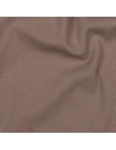 Fijn geribbelde katoenen jersey stof - Taupe 2