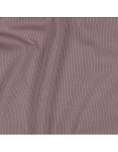 Fijn geribbelde katoenen jersey stof - Mauve 2