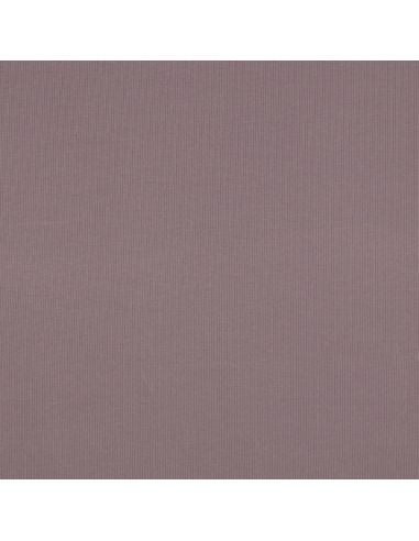 Fijn geribbelde katoenen jersey stof - Mauve