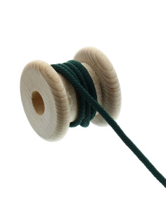 Ronde koord anorak - Groen
