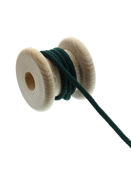 Ronde koord anorak - Groen