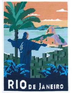 Kit Canvas Pénélope DMC - Rio de Janeiro
