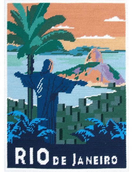 Kit Canvas Pénélope DMC - Rio de Janeiro