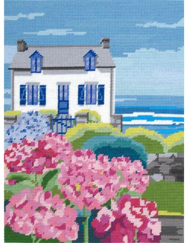 Kit Canvas Penelope DMC - Bretagne