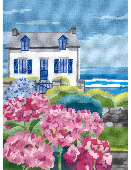 Kit Canvas Penelope DMC - Bretagne
