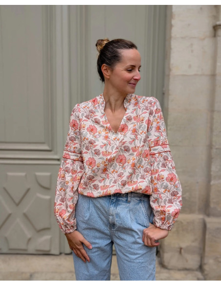 Myrtille blouse patroon - Anna Rose patronen