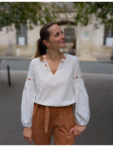 Myrtille blouse patroon - Anna Rose patronen