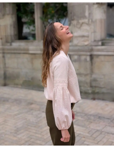 Myrtille blouse patroon - Anna Rose patronen