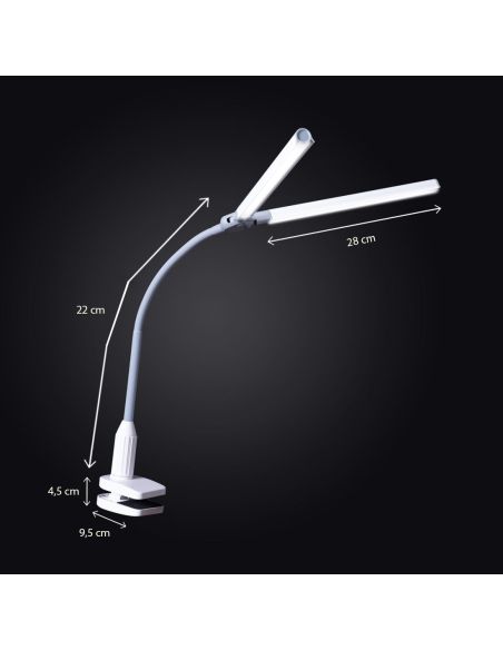 DuoPro Daylight klem lamp