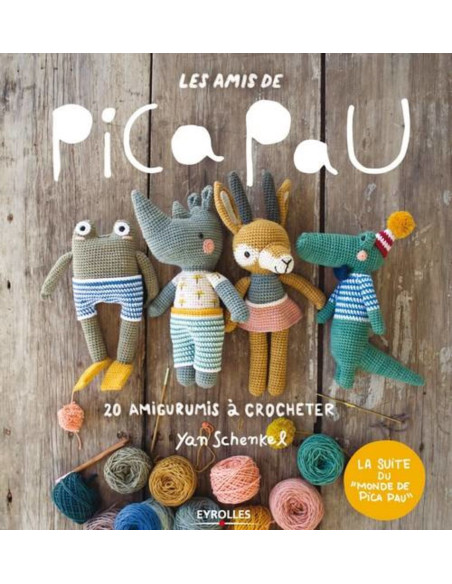 Boek de vrienden van Pica Pau - 20 amigurumi's om te haken