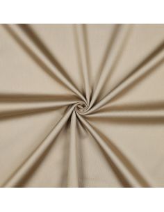 Satijnkatoen stof - Beige