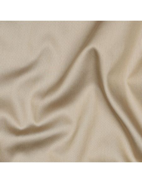 Satijnkatoen stof - Beige