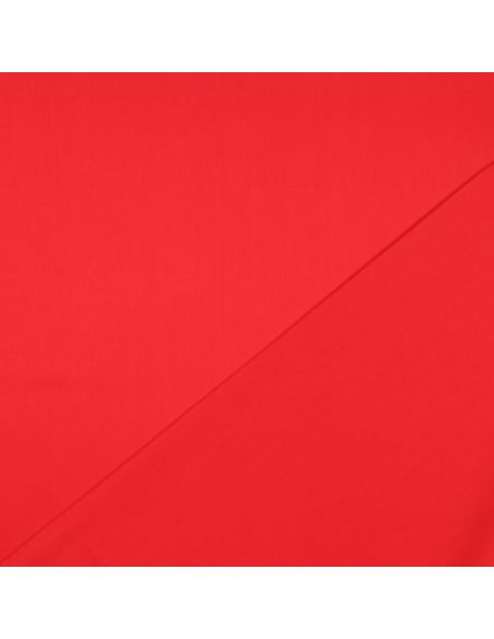 Satijnen katoenstof - Rood