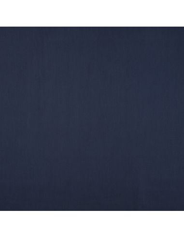 Satijnkatoen stof - Marineblauw