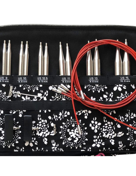 ChiaoGoo metalen etui met rondbreinaalden