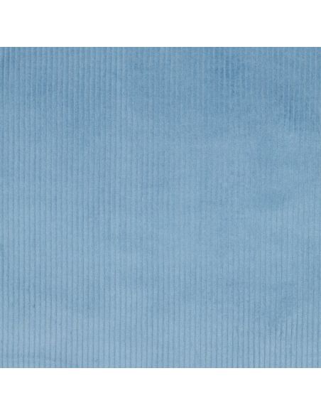 Katoenen ribfluweel stof - Blauw
