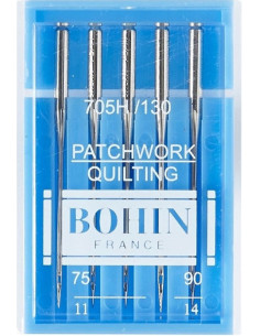 Bohin speciale naaimachinenaalden voor patchwork en quilten