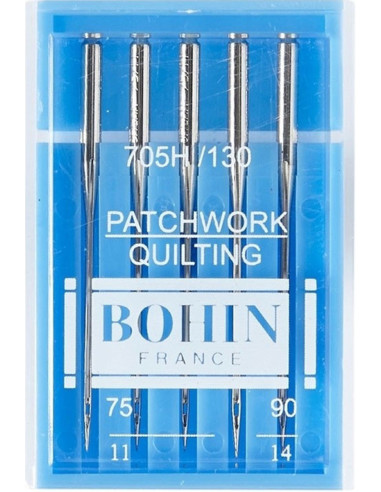 Bohin speciale naaimachinenaalden voor patchwork en quilten