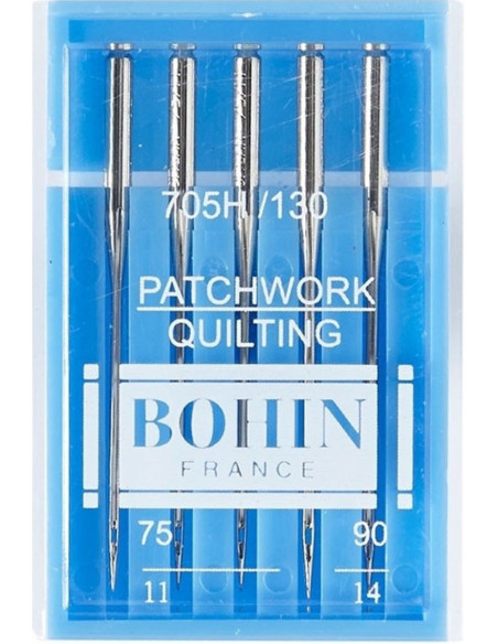 Bohin speciale naaimachinenaalden voor patchwork en quilten