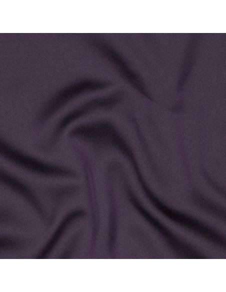 Koninklijk satijnweefsel - Aubergine