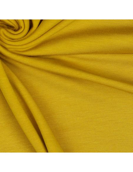 Tencel modal jersey stof - Geel