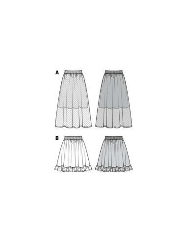 Rokpatroon - Burda 6357