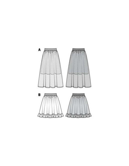 Rokpatroon - Burda 6357
