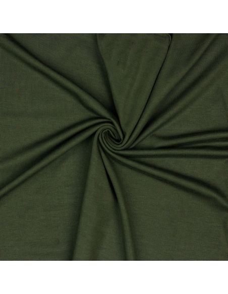 Tencel modal jersey stof - Donkergroen