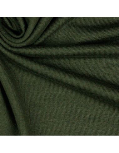 Tencel modal jersey stof - Donkergroen