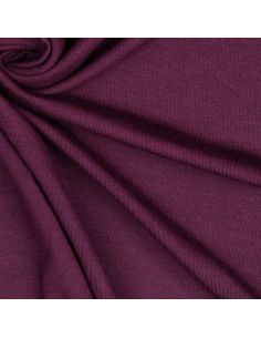 Tencel modal jersey stof - Aubergine 2
