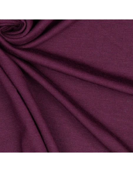 Tencel modal jersey stof - Aubergine