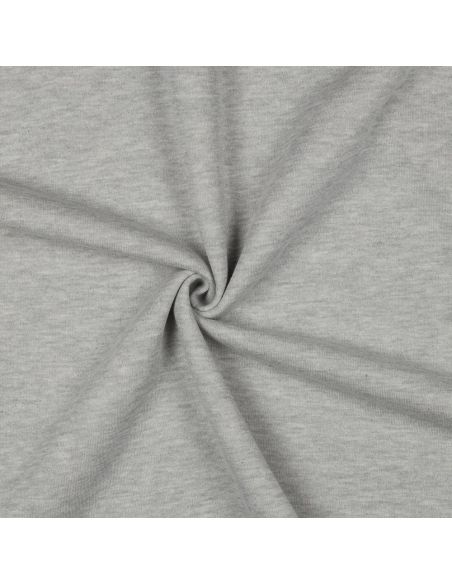 Glitterende sweatstof - Grijs