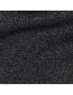 Glitterende sweatstof - Zwart 2