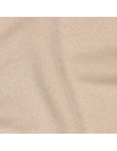 Glitterende sweatstof - Zandkleurig 2