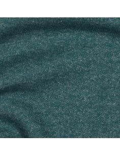 Glitterende sweatstof - Petrolblauw 2